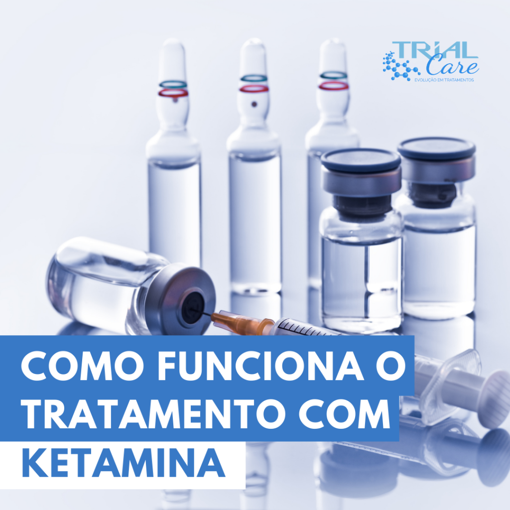 vidros de Ketamina para o tratamento de depressão com ketamina